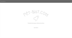 Desktop Screenshot of pet-nat.com